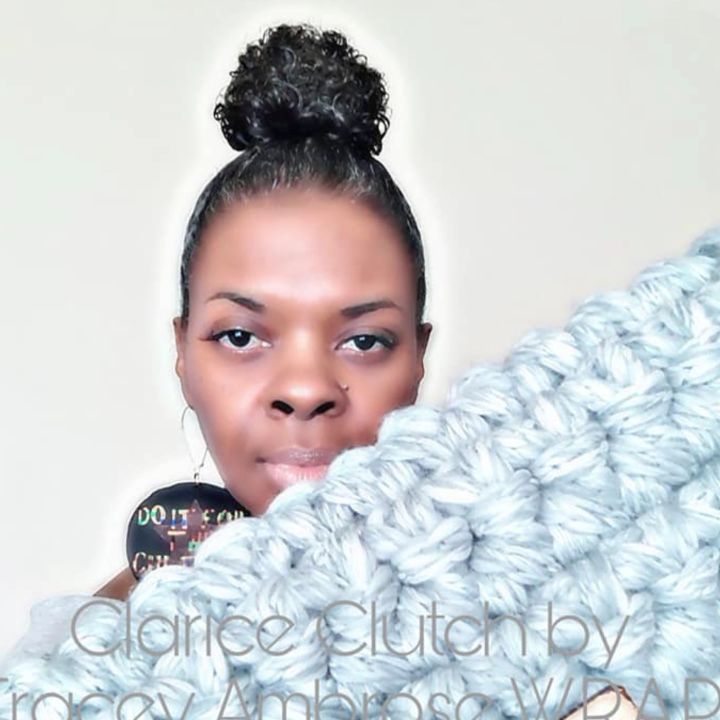 Tracey Ambrose of @tsawraps  is coming all the way from Southern California to showcase her fancy crochet wear at for the first time